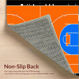 Modern Geometric Sports Art(Blue)