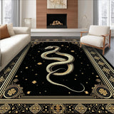 Gothic Serpent Art Deco Style(Black)