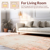 Beige Throw Distressed Floral Design Retro Charm(Beige)