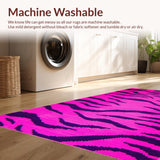 Vibrant Playful Tiger Print(Pink)