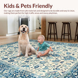 Pastel Distressed Medallion(White)