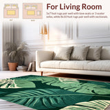 Tropical Leaf Chic Aesthetic(Green)