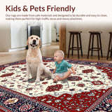 Luxurious Ogee in Warm Tones(Red)