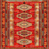 Whimsical Modern Symmetrical(Red)