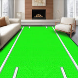 Colorful Tarmac Track Playmat Style(Green)