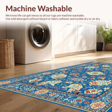 Chinoiserie Blue and White Floral Elegance(Blue)