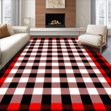 Contemporary Rustic Seasonal Checkered Look(Black)