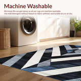 Chic Abstract Monochrome Motif(Blue)