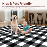 Chic Minimalist Plaid Design(Black)