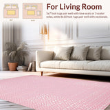 Modern Geometric Texture(Pink)