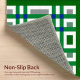 Trendy Minimalist Green Checker Theme(Green)