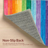 LGBT Pride Rainbow Area Boho Chic(Red)