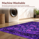 Vibrant Vintage Paisley Aesthetic(Purple)