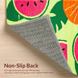 Cute Retro Inspired Fruity Motif(Green)