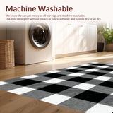 Modern Farmhouse Plaid Accent(Black)