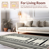 Elegant Minimalist Linear Motif(Beige)