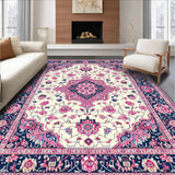 Romantic Pink Floral Whimsy(Ivory)