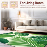 Tropical Leaf Motif Aesthetic(Green)
