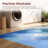 Modern Dreamy Sky Motif(Blue)