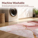 Vibrant Abstract Pink and Gold Mix(Pink)