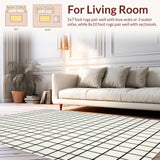 Chic Minimalist Tiled Design(Ivory)