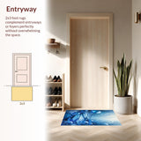 Contemporary Textured Surface Design(Blue)