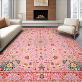 Vibrant Pastel Ogee Patterned Delight(Pink)