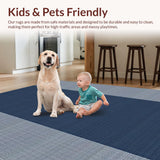 Artful Navy and White Composition(Blue)