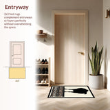 Contrasting Black Cream Animal Print Elegance(Beige)