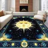 Mystical Solar Starry Motif(Gold)