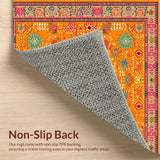 Artful Fluffy Geometric Accents(Orange)