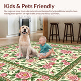 Vintage Floral Botanical Motif(Beige)