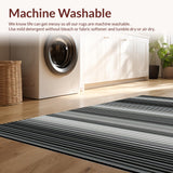 Sleek Modernist Monochrome Waves(Black)