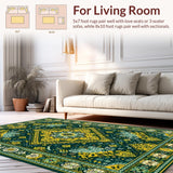 Eclectic Floral Green Palette(Green)
