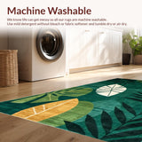 Chic Abstract Botanical Motif(Green)