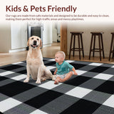 Minimalist Textured Tiled Composition(Black)