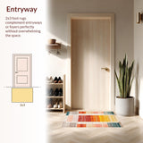 Modern Striped Ethereal Look(Yellow)