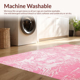 Charming Pink Illustrative Style(Pink)