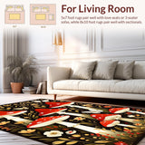 Charming Rustic Floral Elements(Red)
