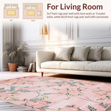 Modern Warm Toned Nature Print(Pink)