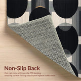 Enchanting Circular Geometric Fusion(Black)