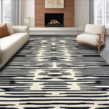 Elegant Monochrome Zebra Motif(Black)