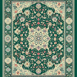 Artful Ogee Patterned Texture(Green)