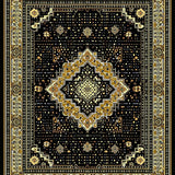 Chic Octagon Trellis Style(Black)