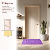 Charming Pastel Blossom Design(Purple)