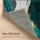 Contemporary Teal and Gold Motif(Green)