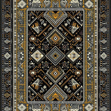 Ethnic Motif with Earthy Elegance(Black)
