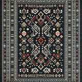 Luxurious Textured Lattice Design(Black)