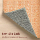 Sunset Hues Trellis Backyard Boho(Orange)