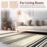 Elegant Neutral Striped Design(Beige)